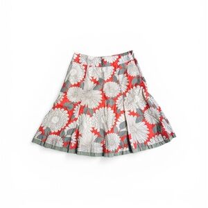 Boden Vintage Style Floral A-Line Skirt Size 6R